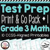 PARCC Math Test Prep 3rd Grade - Printable Practice for St
