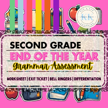 Preview of Test Prep | 2nd Grade Grammar Review| End of the Year| Assessment| NWEA
