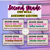 Test Prep| 2nd Grade Reading Comprehension Assessments| EL