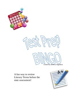 Preview of Test Prep BINGO Review Game