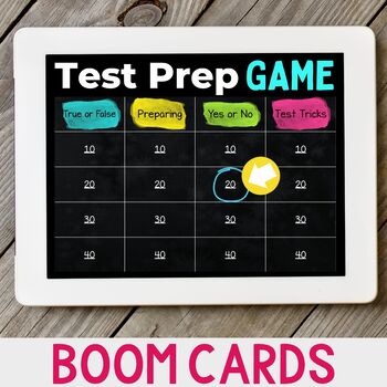 Preview of Test Prep BOOM Cards Game Show