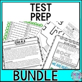 Test Prep BUNDLE: Escape Room and Collaborative Poster - T