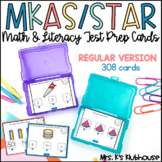 Test Prep BUNDLE for STAR Early Literacy and MKAS - 308 Math and Literacy Cards