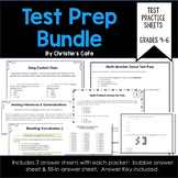 Test Prep Bundle ELA / Math for Grades 4-6