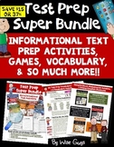 Test Prep Bundle Including Vocabulary Activities and Games