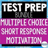 ELA Test Prep Bundle - Multiple-Choice, Short Answer, and Motivational