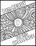 Preview of Test Prep Calming Coloring Pages