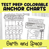 Test Prep Color an Anchor Chart Earth and Space