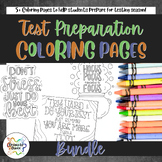 Test Prep Coloring Page BUNDLE!
