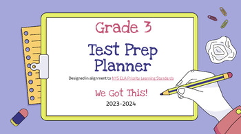 Preview of Test Prep Day-by-Day Planner