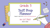 Test Prep Day-by-Day Planner