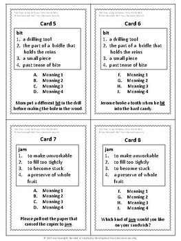 test prep dictionary entry words scavenger hunt by ann fausnight