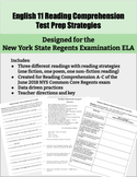 Test Prep ELA: Regents English Language Arts Part I Compre