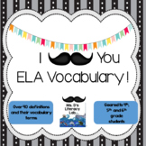 ELA Vocabulary--Test Prep