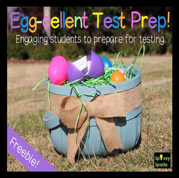 Preview of Test Prep Spring Egg Hunt FREE