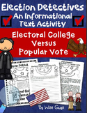 Test Prep Electoral College vs Popular Vote Printables