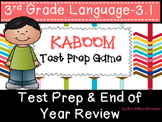 Test Prep & End of The Year Third Grade Language Review Ga