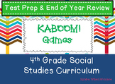 Test Prep & End of Year 3rd & 4th Grade Social Studies Review