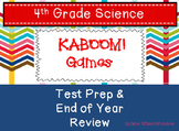 Test Prep & End of Year 4th Grade Science Review Games