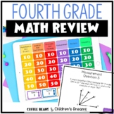 Test Prep End of Year Math Review for Fourth Grade