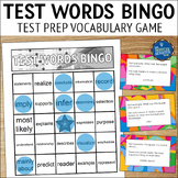 Test Prep Testing Vocabulary Bingo Game