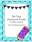 Test Prep Homework Bundle