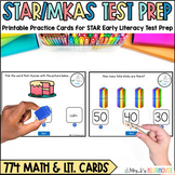 Test Prep MEGA BUNDLE for STAR Early Literacy and MKAS - 650 Math and Lit. Cards
