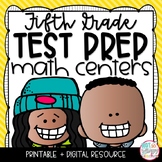 Test Prep Math Centers FIFTH GRADE