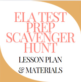 Test Prep Multiple Choice Scavenger Hunt Lesson Plan & Materials