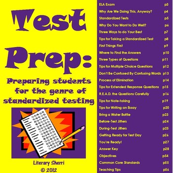 TEST PREP: Preparing Middle School Students for Standardized Testing