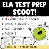 ELA Scoot or Task Cards | Commonly Confused Words | Fact a