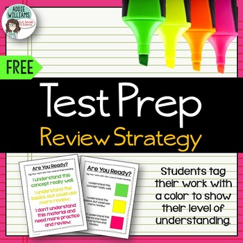 Preview of Test Prep Strategy for ANY subject - FREE