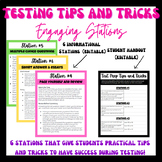 Test Prep Tips and Tricks - Stations - Engaging Way to Pre