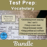 1 Test Prep Vocabulary Bundle