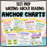 Test Prep Writing Anchor Charts - Writing About Reading