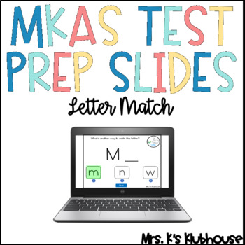 Preview of Test Prep for STAR Early Literacy/MKAS Self-Checking PowerPoint FREE SAMPLE