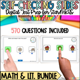 Test Prep for STAR Early Literacy and MKAS - Self-Checking PowerPoint BUNDLE 