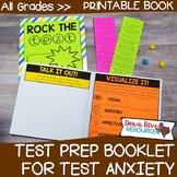 Test Prep for Test Anxiety Booklet | Test Prep Lessons | T