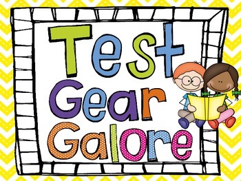 Preview of Test Prep posters for Testing - Common Core Posters - Guided Teaching - Colorful