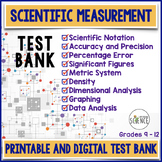 Scientific Measurement Test Metric System Scientific Notat