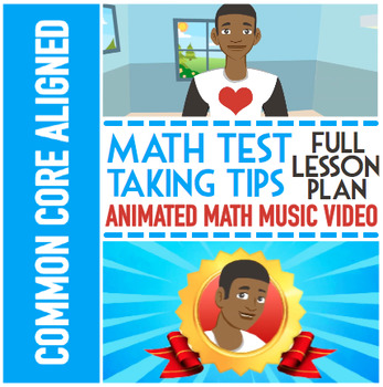 Preview of Test Prep Lesson For Primary & Elementary School Math: Avoiding Math Anxiety