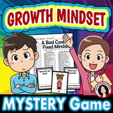 Growth Mindset Game The Mystery of the Bad Case of Fixed M