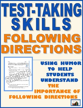 Preview of Test-Taking Skills | Following Directions | Worksheets | Printables