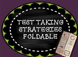 Test Taking Strategies Foldable