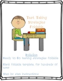Test Taking Strategies Foldable Plus Blank Template
