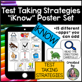 Test Taking Strategies Poster Set-iKnow Tablet Version