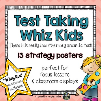 Preview of Test Taking Strategy Posters