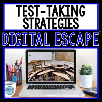 Preview of Test Taking Strategies DIGITAL ESCAPE ROOM for Google Drive® | Test Prep