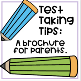 Test Preparation Tips: Brochure For Parents
