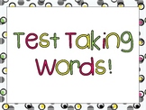 Test Taking Vocabulary Words